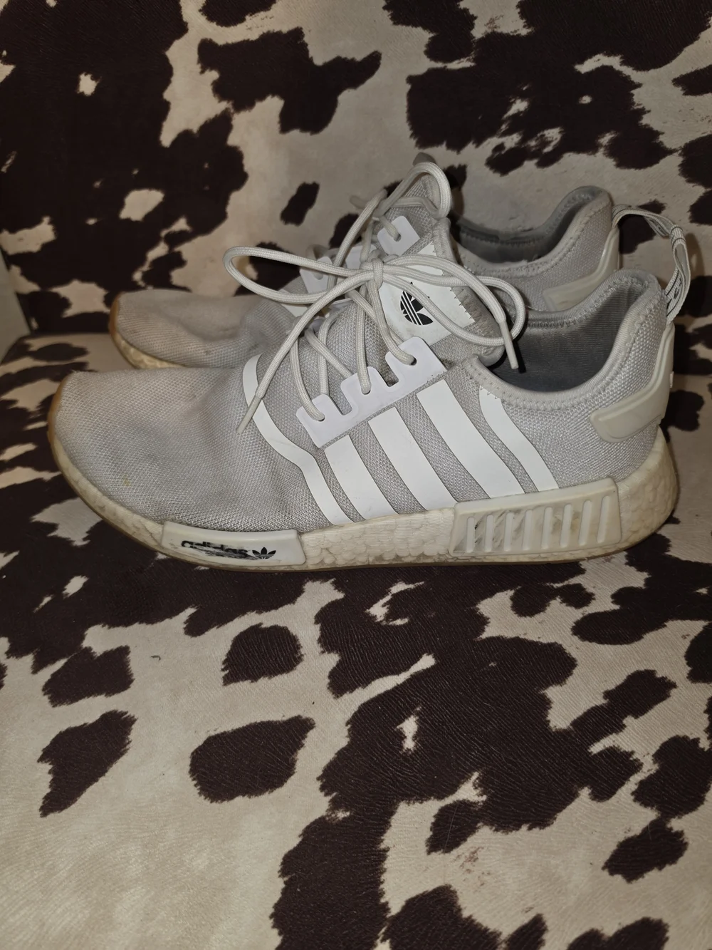 Adidas Men's White Athletic Sneakers